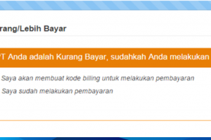 Cara Atasi Status SPT Kurang Bayar atau SPT Lebih Bayar
