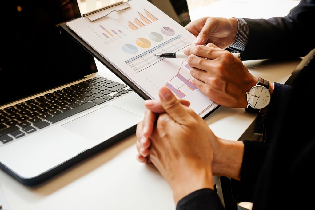 Executive Chart Table Laptop Accounting Report 1 1024x683