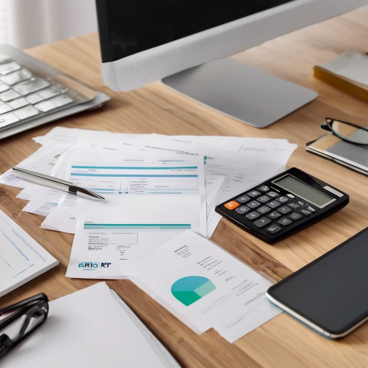 Biurko Z Dokumentami